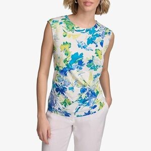 Calvin Klein | Floral Sleeveless Top
